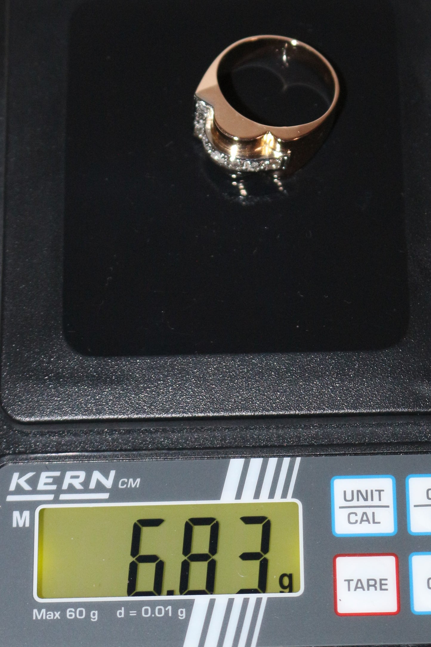 Bague Tank Diamants