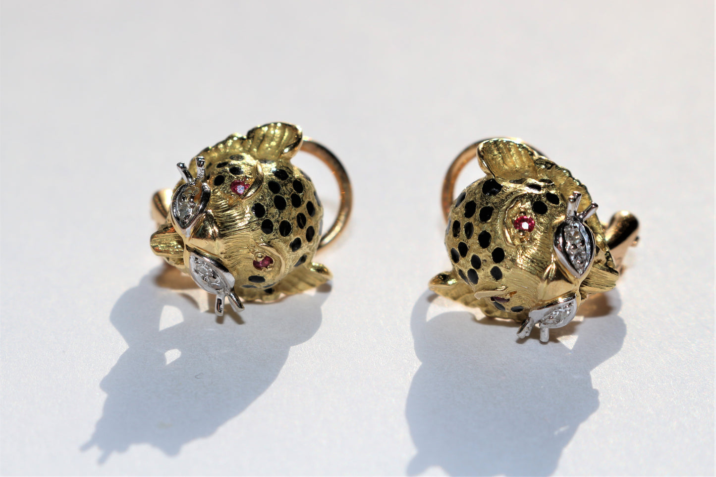 Panther earrings