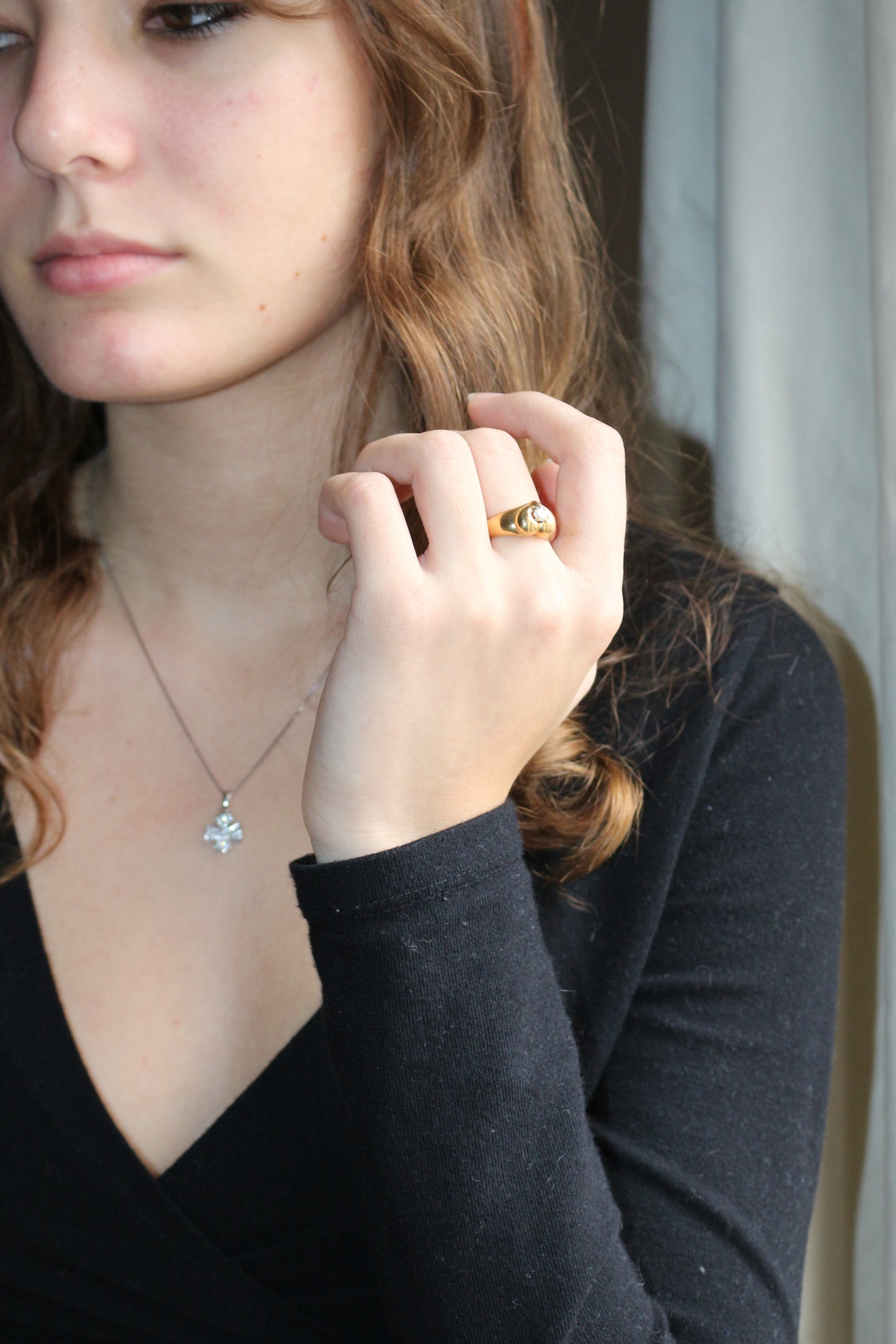 Van Cleef And Arpels Bague Coeur Diamant