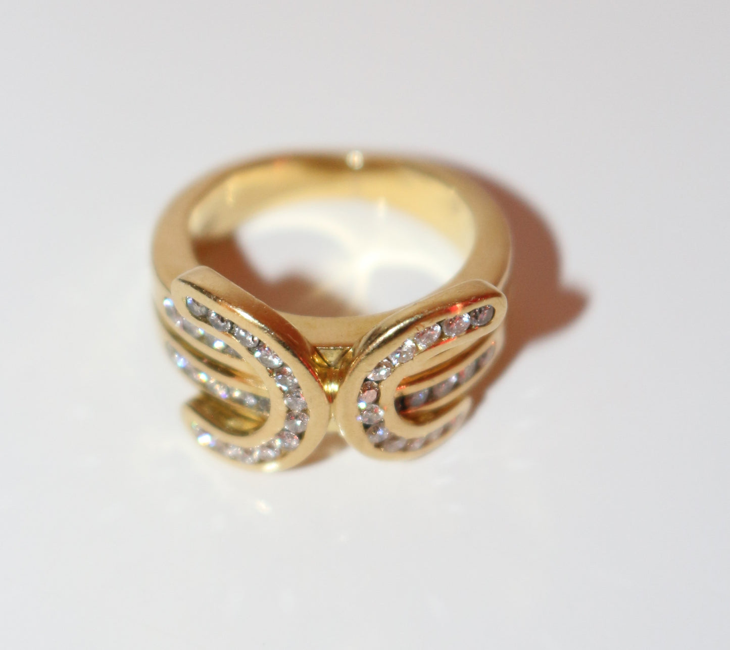 Bague Double C