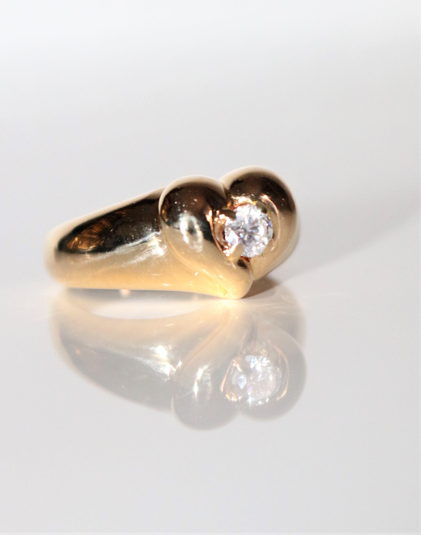 Van Cleef And Arpels Bague Coeur Diamant