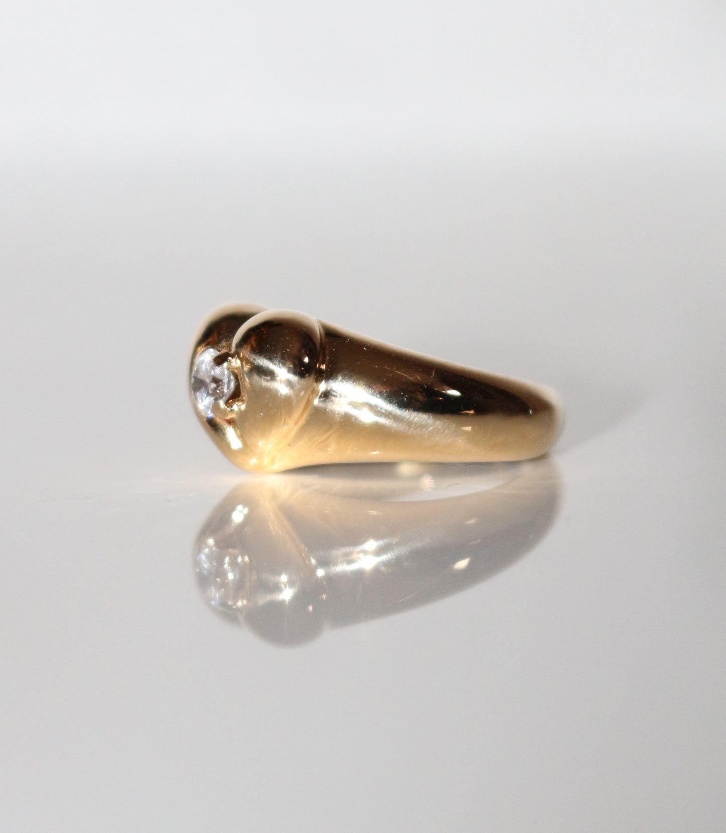 Van Cleef And Arpels Bague Coeur Diamant