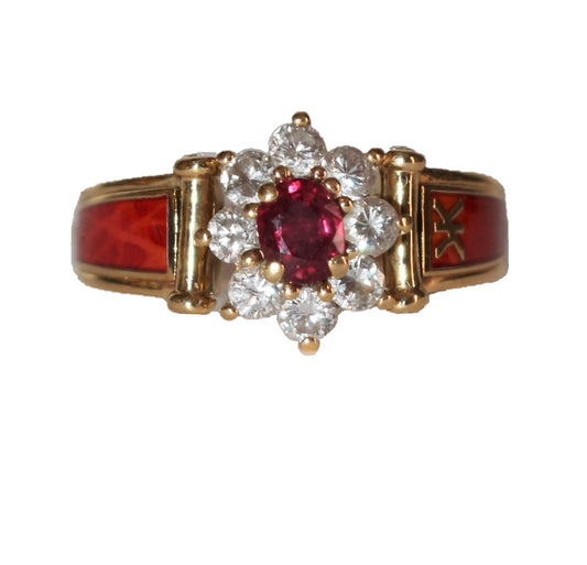 Korloff Bague Rubis