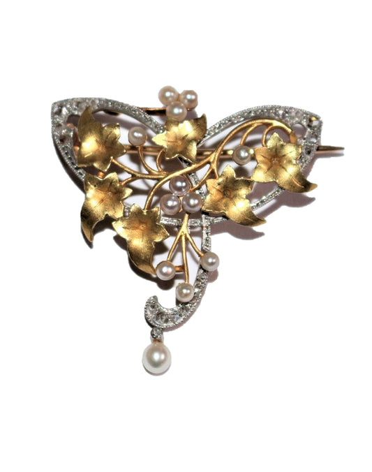 Broche gui Art Nouveau