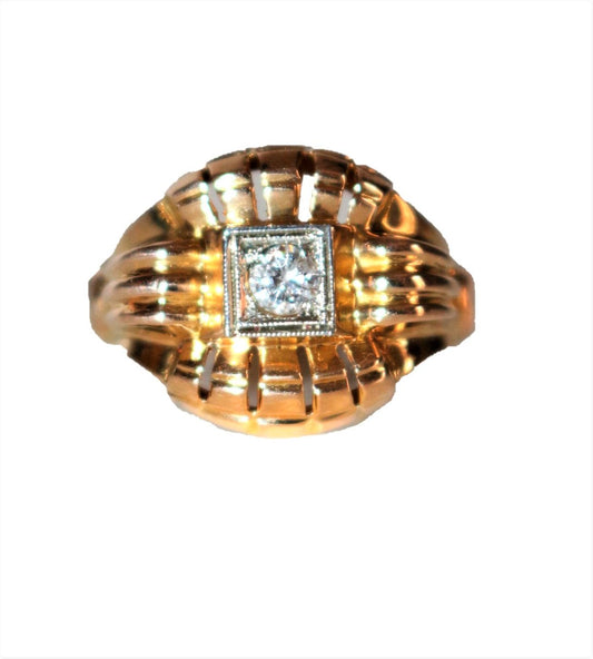 Bague Rétro ajourée