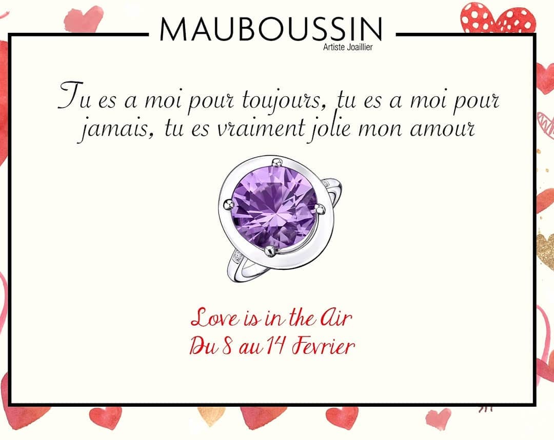 Mauboussin bague "Vraiment Jolie mon Amour"