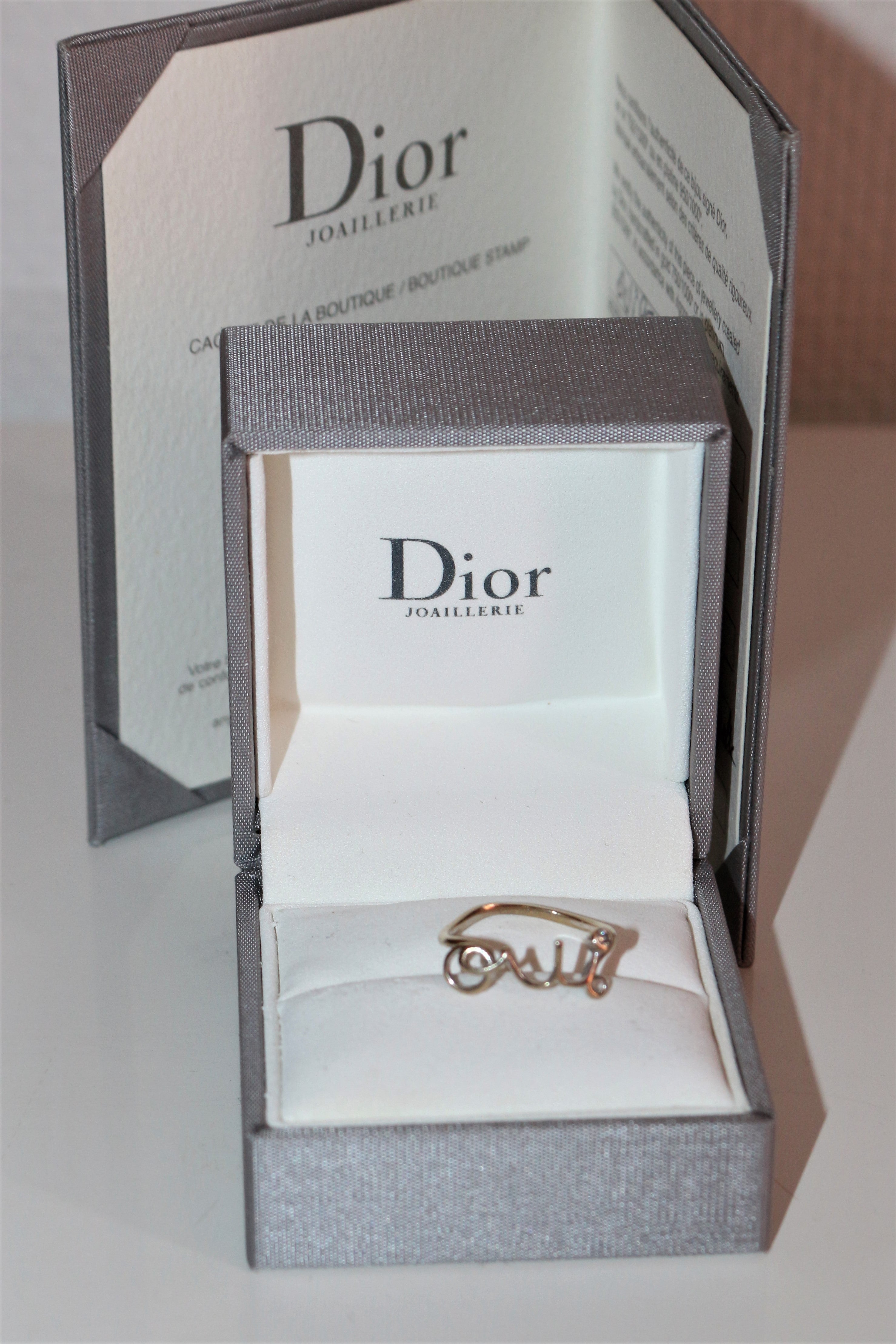 Dior discount oui bague